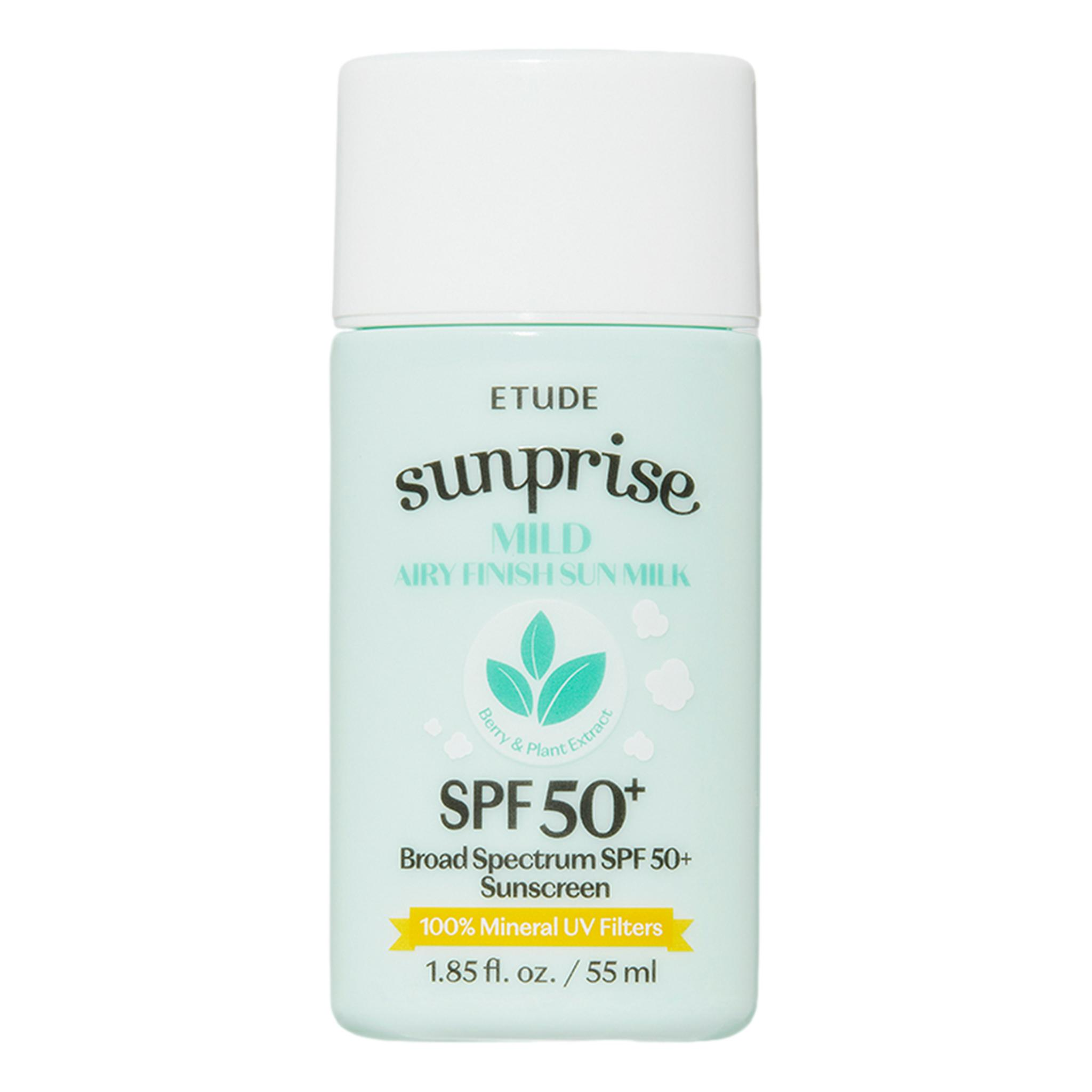 ETUDE Sunprise Mild Airy Finish Sun Milk, 1.85 oz
